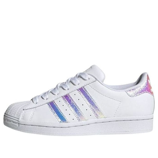 

Кроссовки суперзвезда j Adidas, белый
