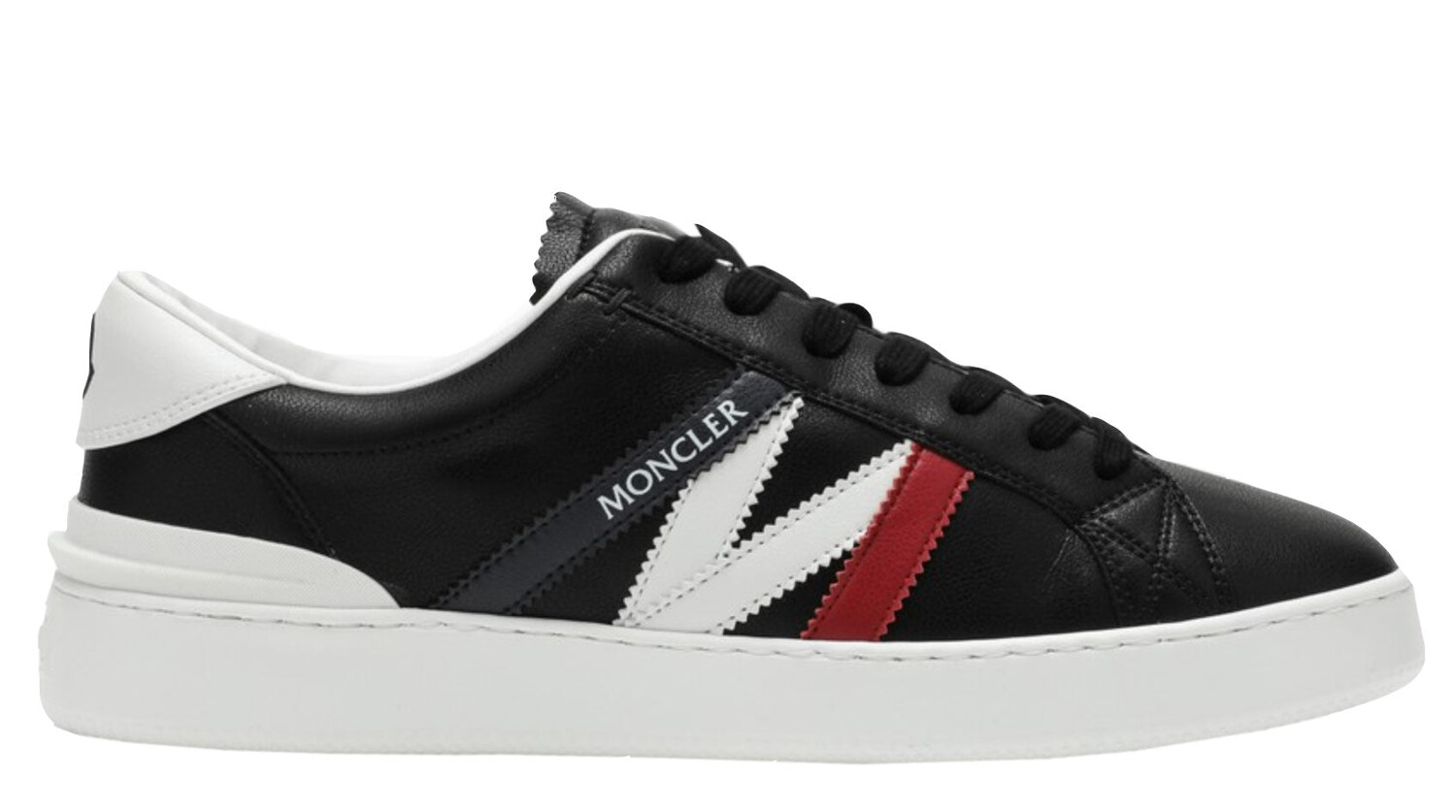 

Moncler Мужские черные кожаные кроссовки Monaco M с логотипом на шнуровке, мультиколор, Черный, Moncler Мужские черные кожаные кроссовки Monaco M с логотипом на шнуровке, мультиколор