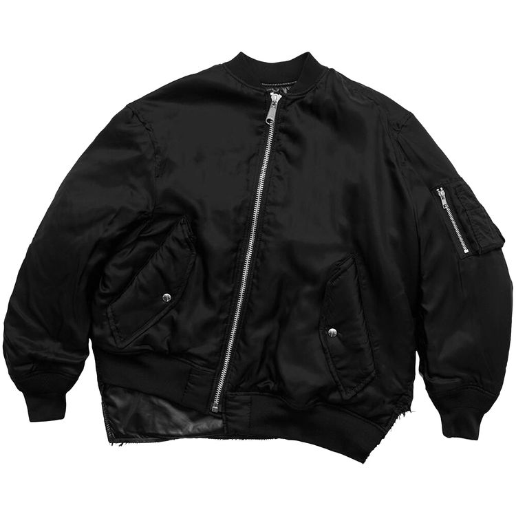 

Куртка Comme des Garçons Black Twisted Bomber Jacket 'Black', черный