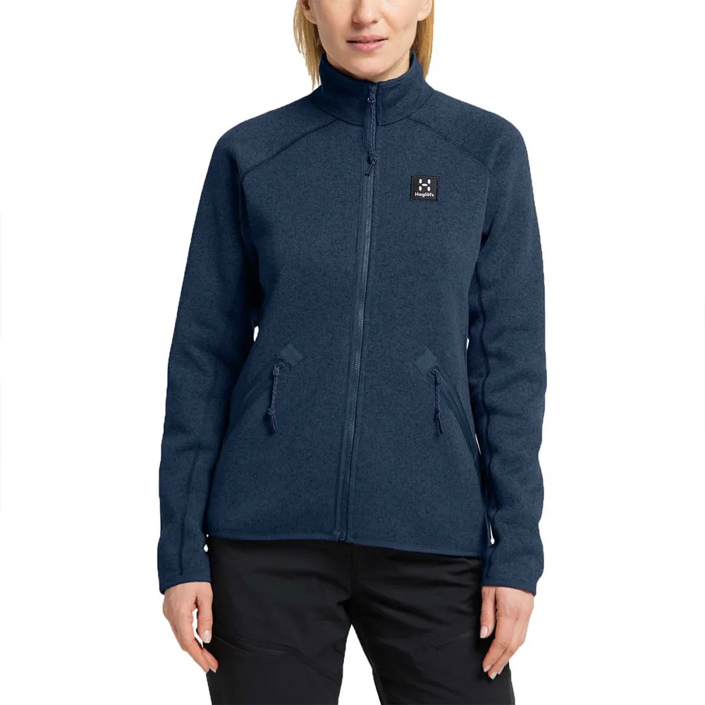 

Флис Haglöfs Risberg full zip, синий