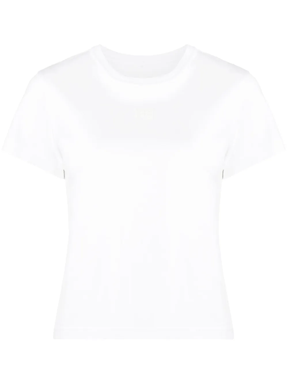 

Футболка с тисненым логотипом Alexander Wang, белый