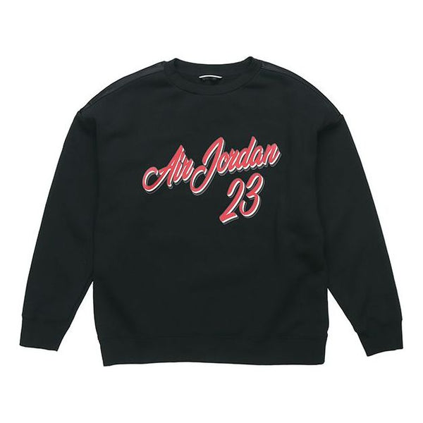 

Толстовка Air Jordan 23 Remastered Plush Pull-On Sweatshirt For Men Black, черный