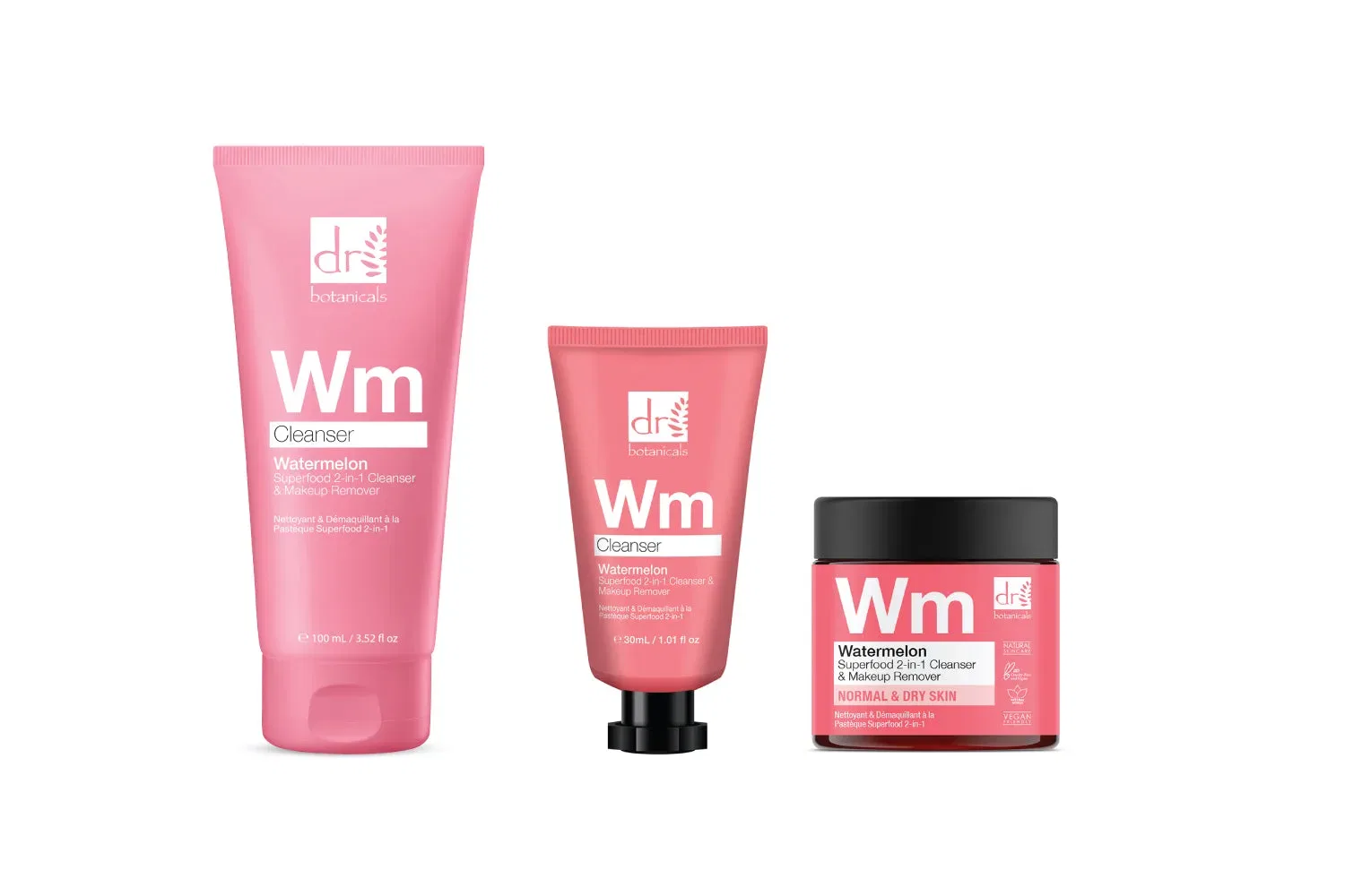Очищающий гель Watermelon 2-in-1 Dr Botanicals