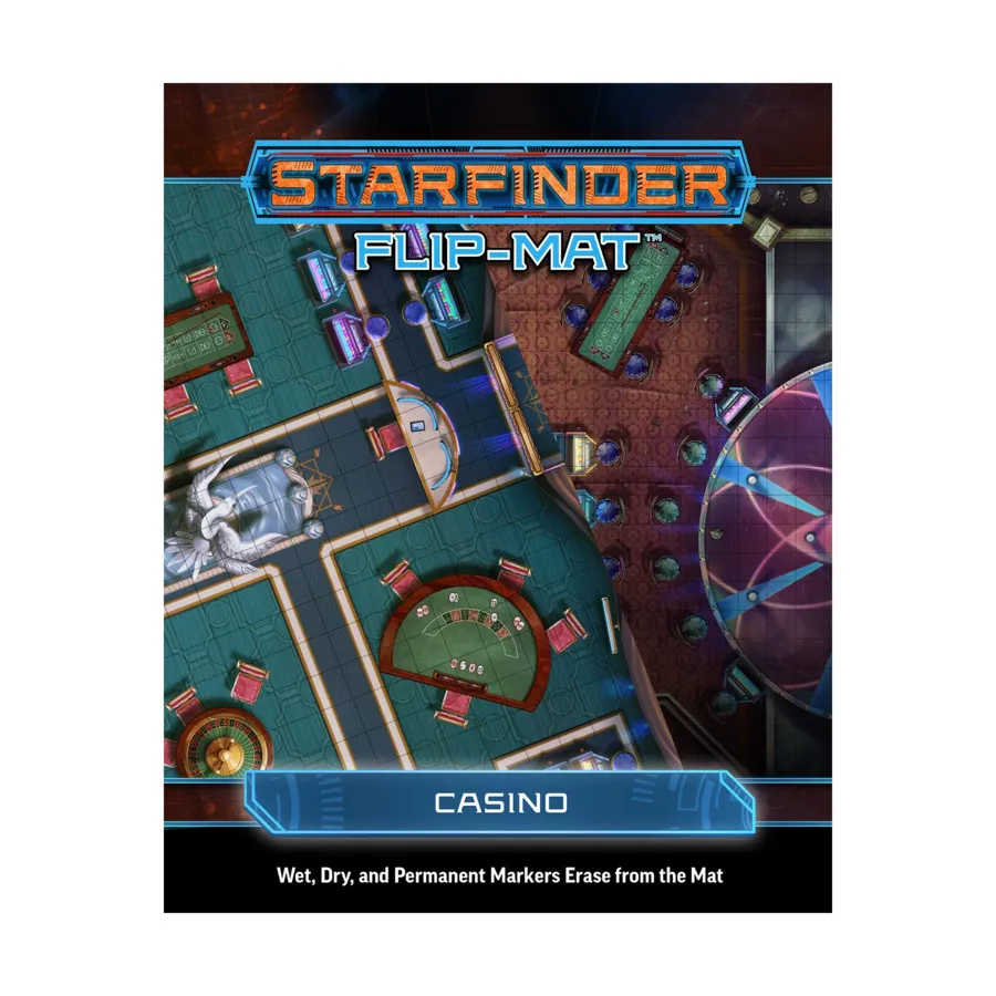 

Флип-мат - Казино, Starfinder Campaign Setting - Flip-Mats & Map Folios