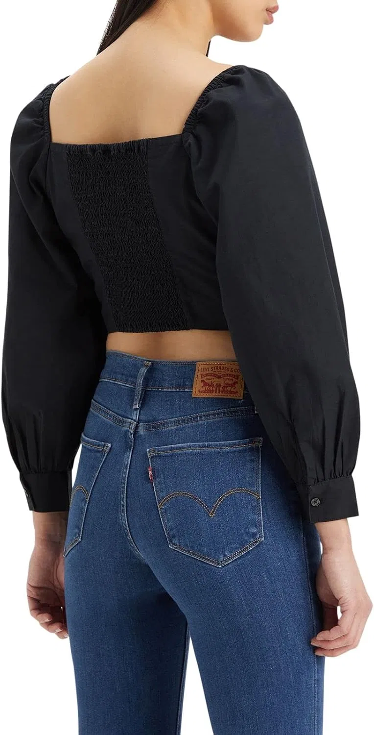Блуза, стандартная, Devin, Levi's, черный — фото 2
