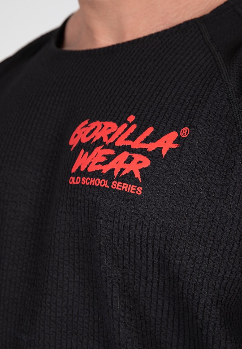 

Принт на футболке Augustine Old School Gorilla Wear, черный
