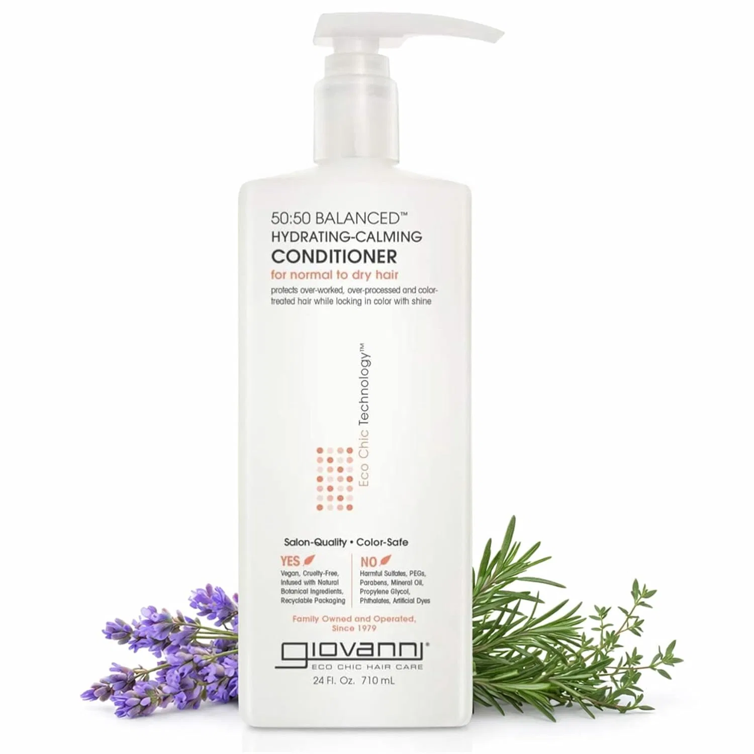 Увлажняющий кондиционер «50:50 Balanced Hydrating Calming» 710 мл от Giovanni Cosmetics Giovanni — фото 2