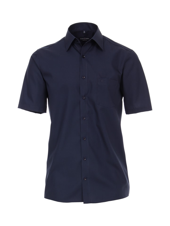 

CASAMODA Деловая рубашка темно-синего цвета