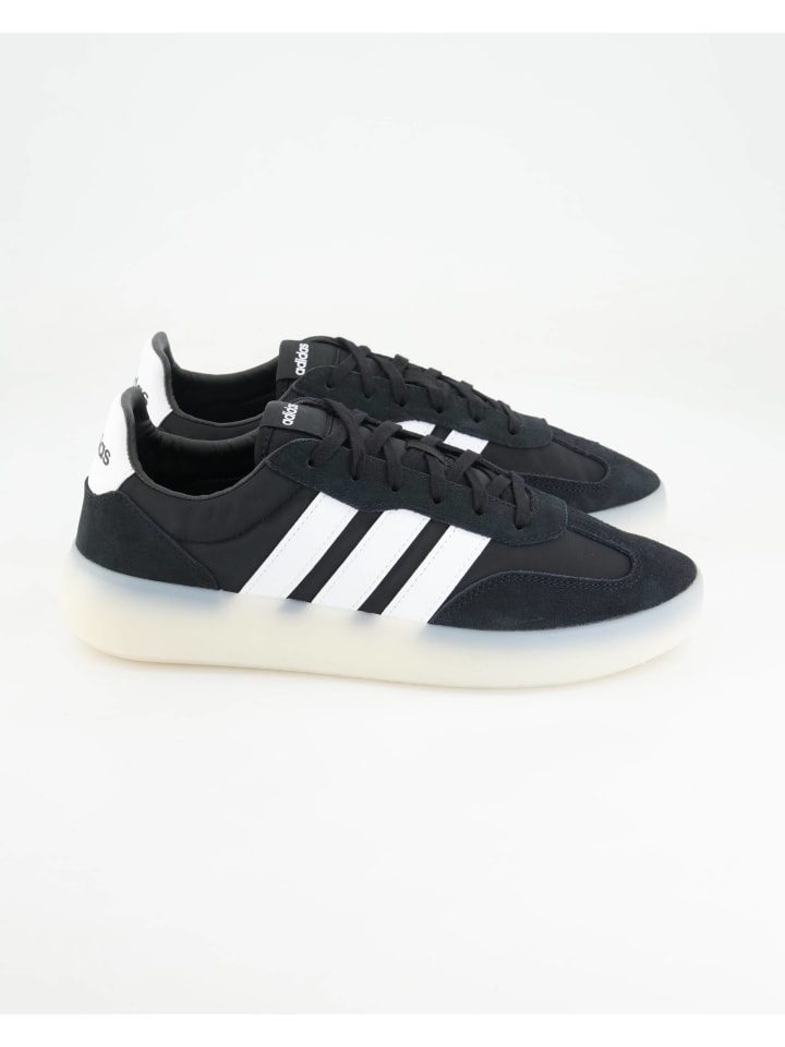 Кроссовки на шнуровке adidas, черный — фото 2