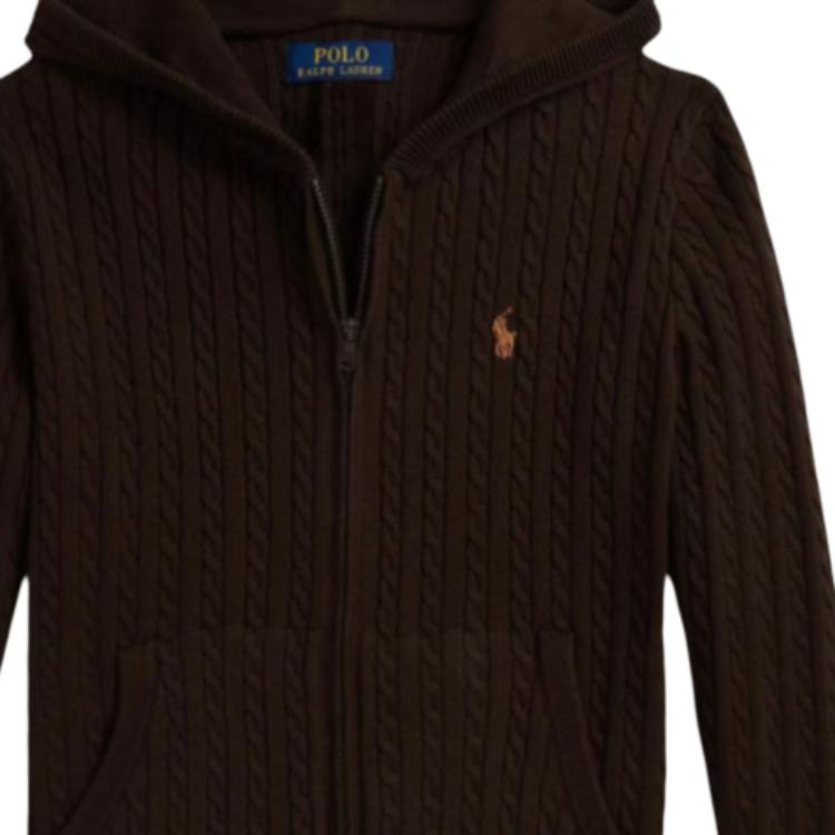 Свитер FW25 Kids' Polo Ralph Lauren, коричневый — фото 2