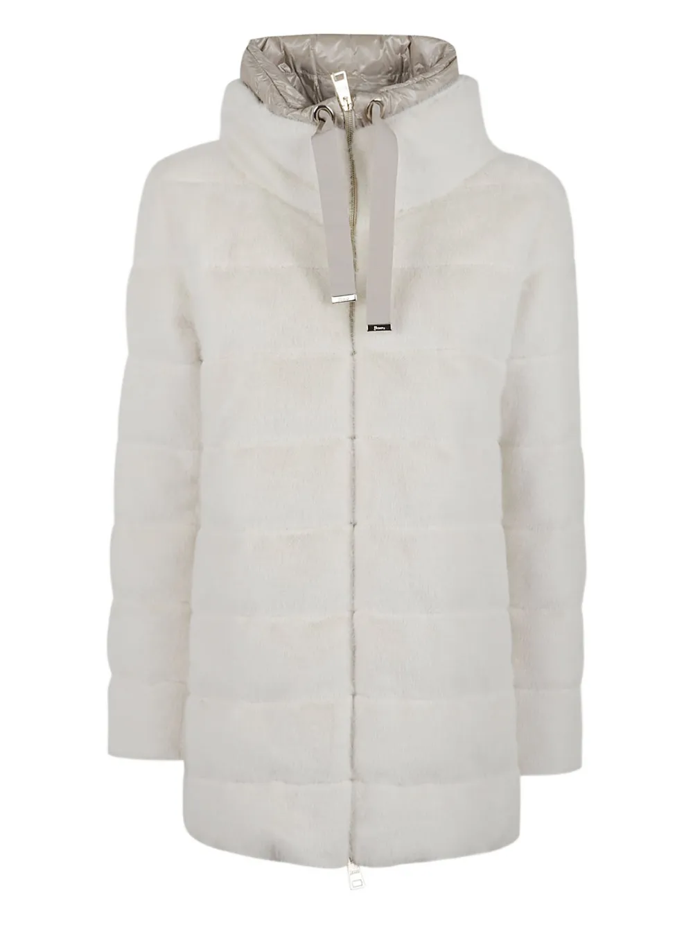 

Куртка с воротником-стойкой Herno, белый