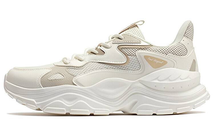 

Обувь для образа жизни Мужская низкая Feather Белый/овсяный молочный 361°