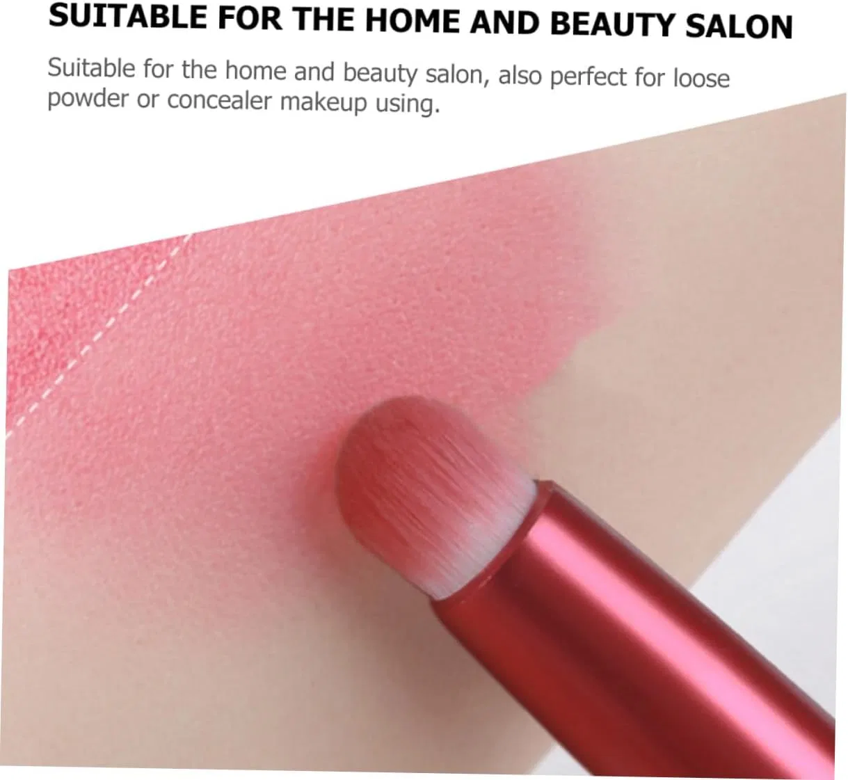 Кисть для губ Beaupretty из искусственного волокна красная — фото 3
