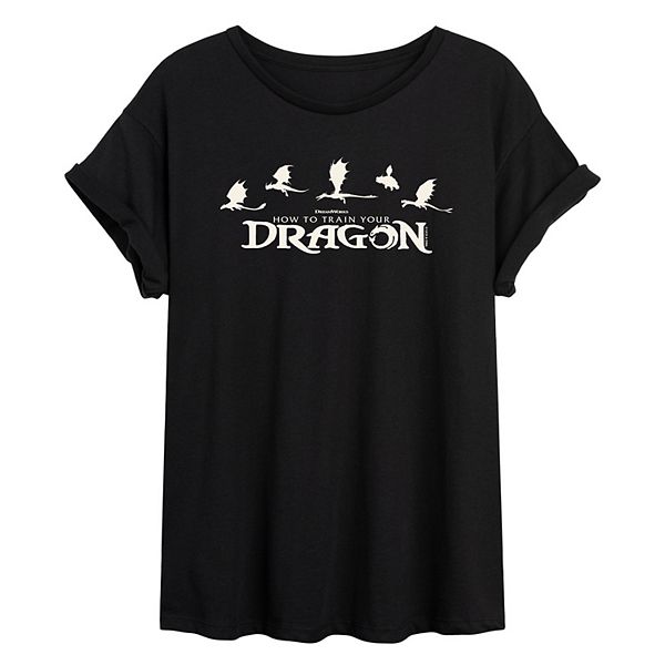 

Футболка Juniors How to Train Your Dragon с логотипом оверсайз Dreamworks