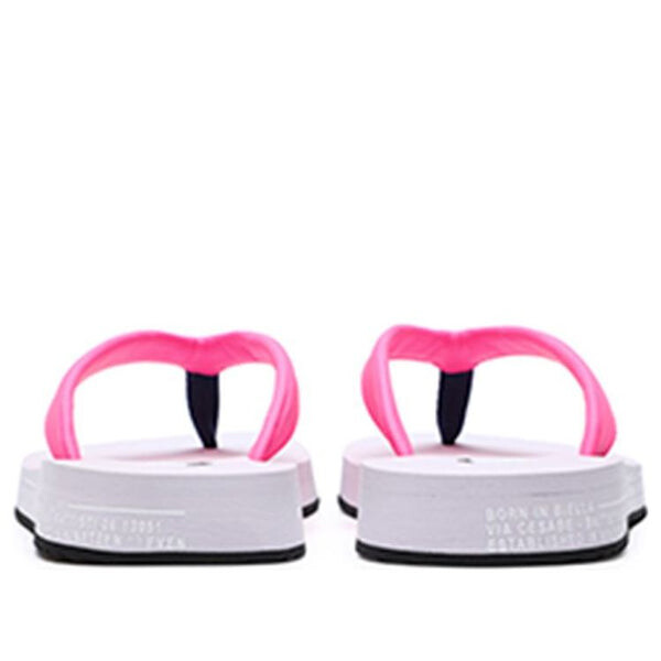 Тапочки core fashion slippers 'pink white' Fila, розовый — фото 4