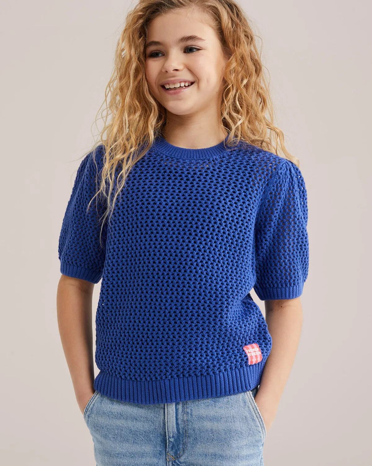 Свитер We Fashion, Cobalt Blue — фото 3