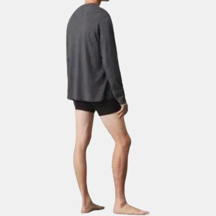 Футболка мужская серая crew neck Calvin Klein, Gray — фото 3