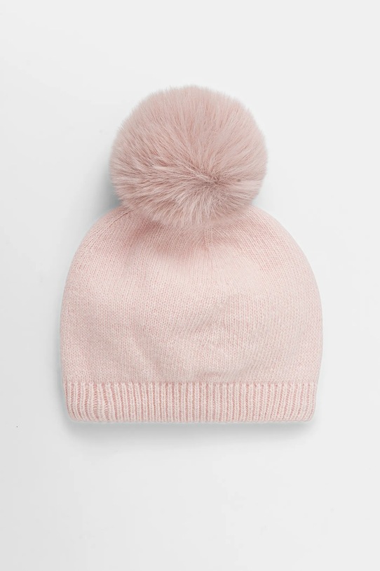 

Детская шерстяная шапка MADS II Jamiks, розовый