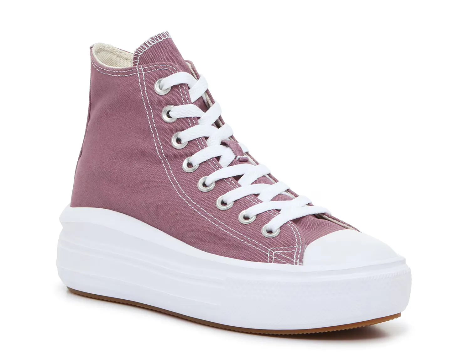 Кроссовки Chuck Taylor All Star Move High-Top Sneaker Converse, цвет dreamydahliamauve
