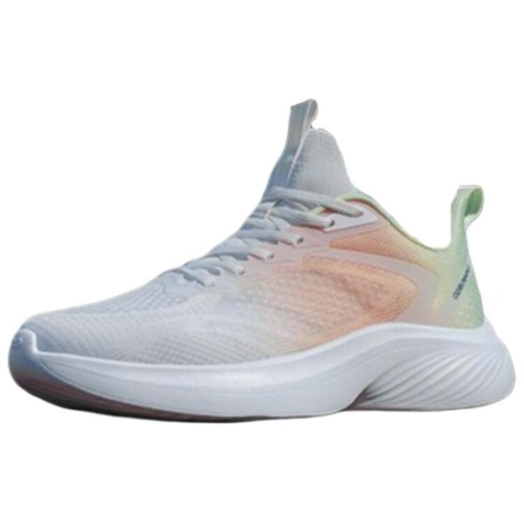 

Кроссовки мужские Light LITE Low-Top белый-оранжевый-зеленый Qiaodan