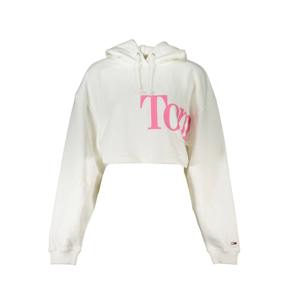 

Белый хлопковый свитер Tommy Hilfiger