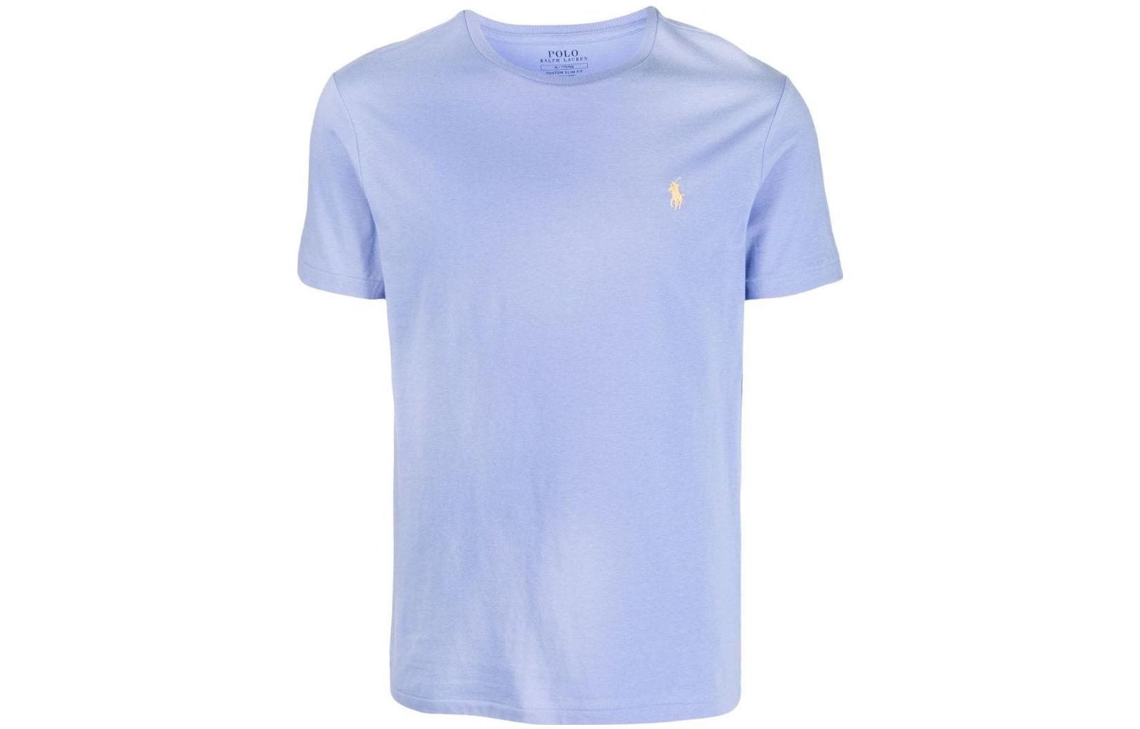 Футболка SS23 мужская светло-фиолетовая Polo Ralph Lauren — фото 2