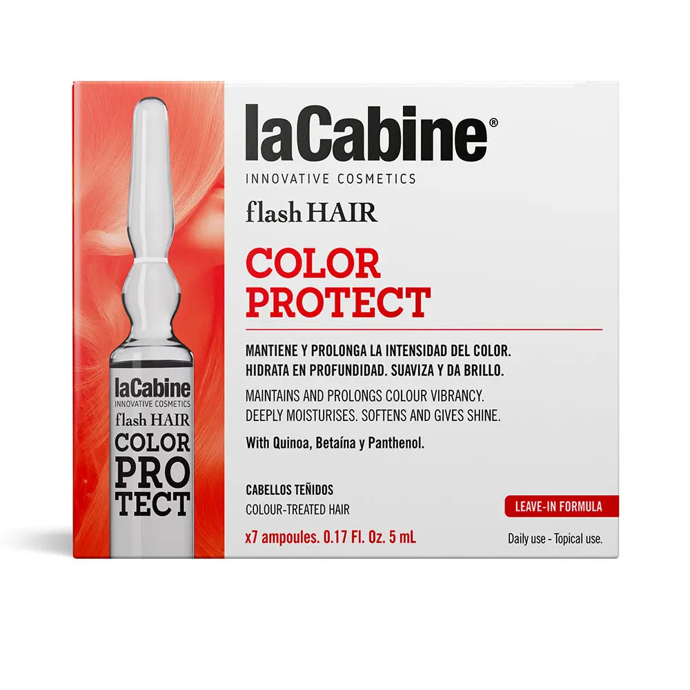 

Краска для волос Flash hair color protect La Cabine, 7 x 5 мл.