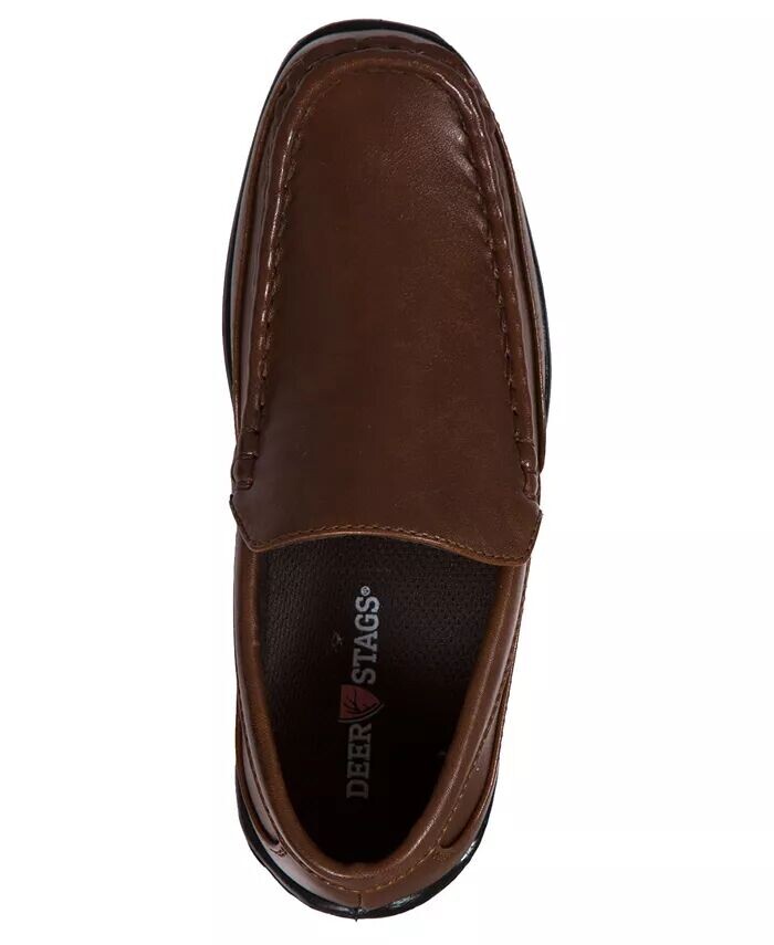 Туфли-лоферы Big Boys Booster Driving Moc Slip-On DEER STAGS, коричневый — фото 4