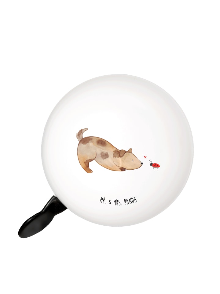 

Mr. & Mrs. Panda Велосипедный звонок, собака, божья коровка, без слов, в белом