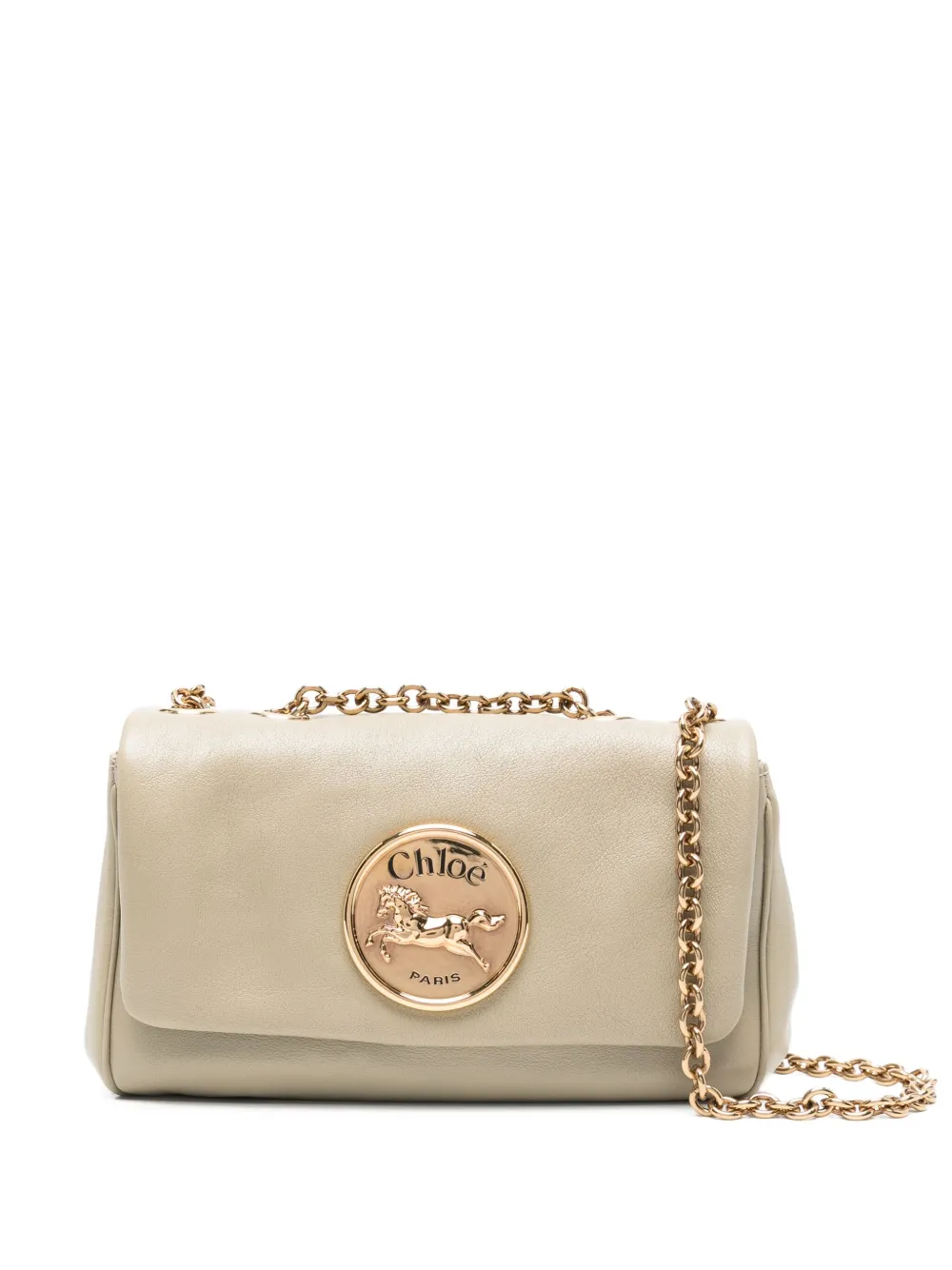 

Сумка через плечо Heritage с цепочкой CHLOÉ, нейтральный