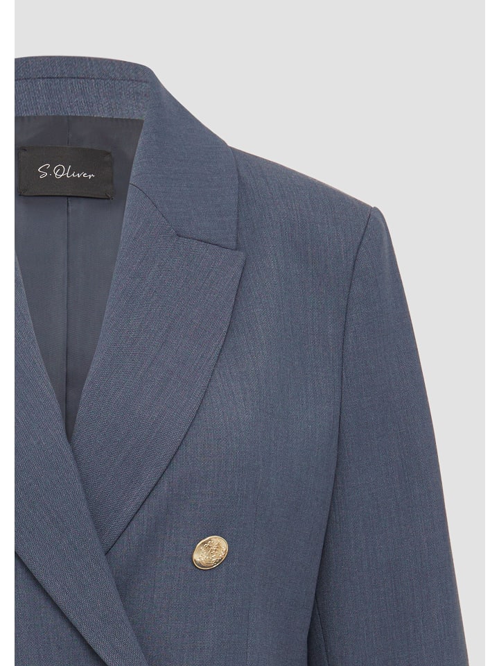 

Блейзер s.Oliver BLACK LABEL, синий