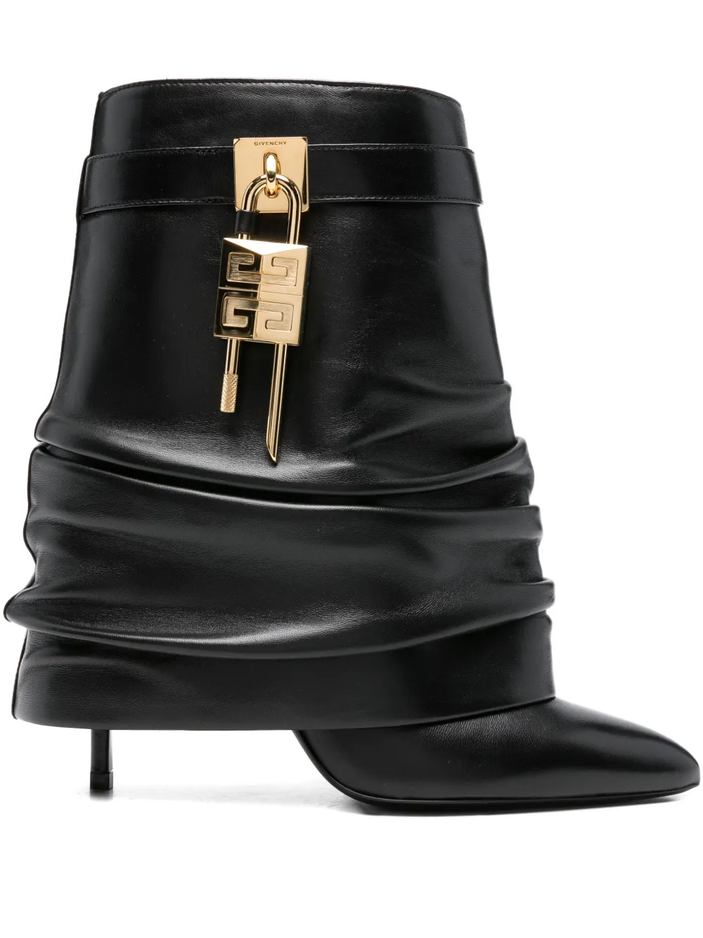 95-мм ботинки Shark Lock Givenchy, черный