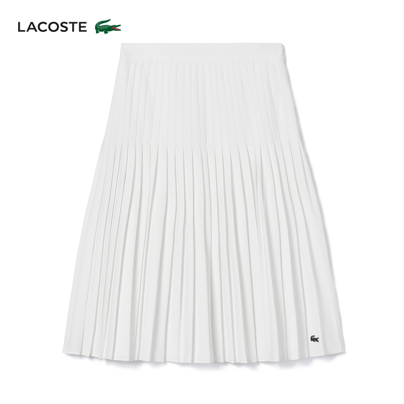 

Юбка плиссированная Lacoste, белый