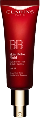 Увлажняющий крем BB spf 25 Clarins BB Skin Detox Fluid, 02 - Medium 45 ml — фото 2