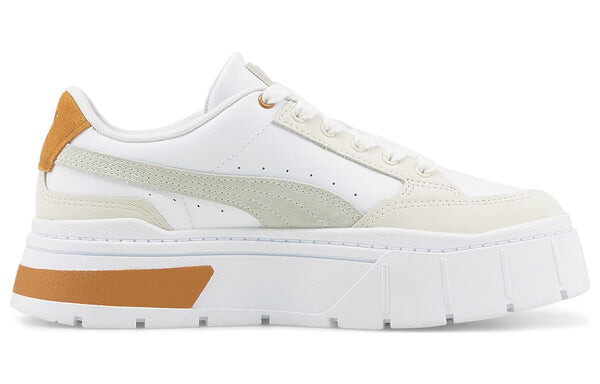 Кроссовки mayze stack luxe 'frosted ivory white' Puma, белый — фото 2