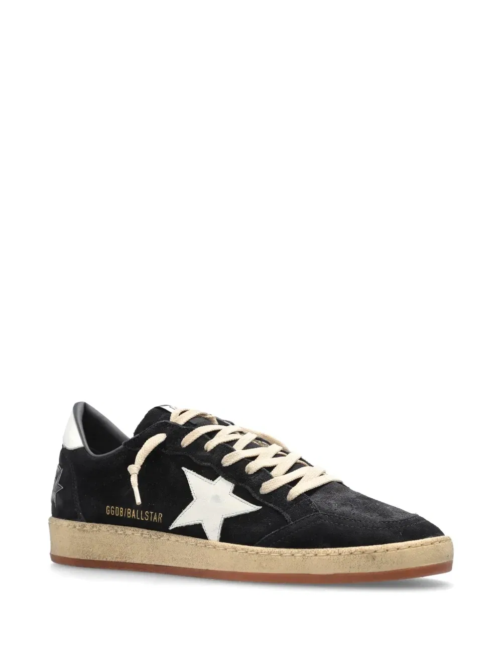 Кроссовки Ball Star с нашивкой в виде звезды Golden Goose, черный — фото 2
