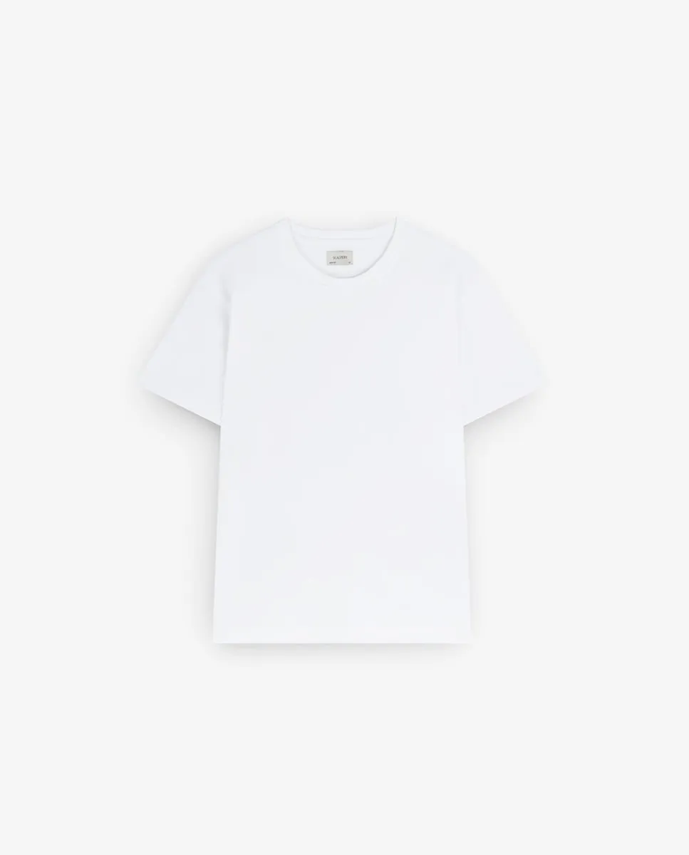 

Мужская футболка укороченная расслабленного кроя Scalpers, белый