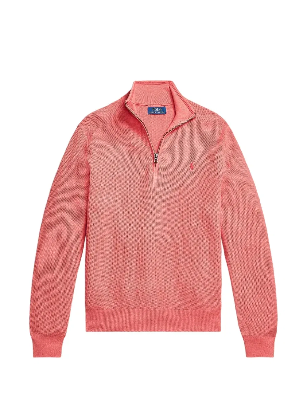 Свитер с воротником на молнии POLO RALPH LAUREN, розовый