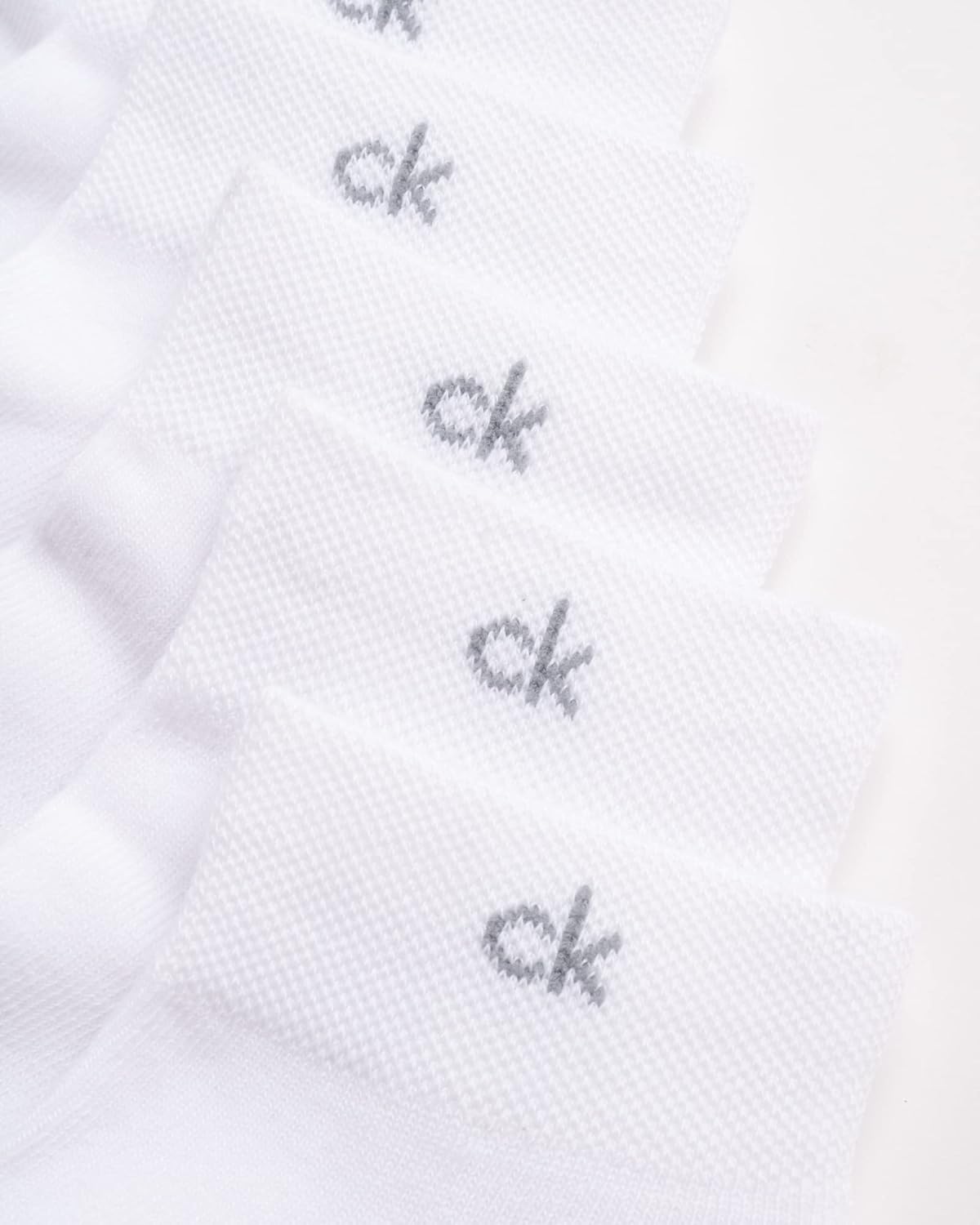 Женские носки Calvin Klein Quarter Socks, 12 пар, с амортизацией, для спорта, бега, спортзала, носки Quarter Sock, White — фото 3