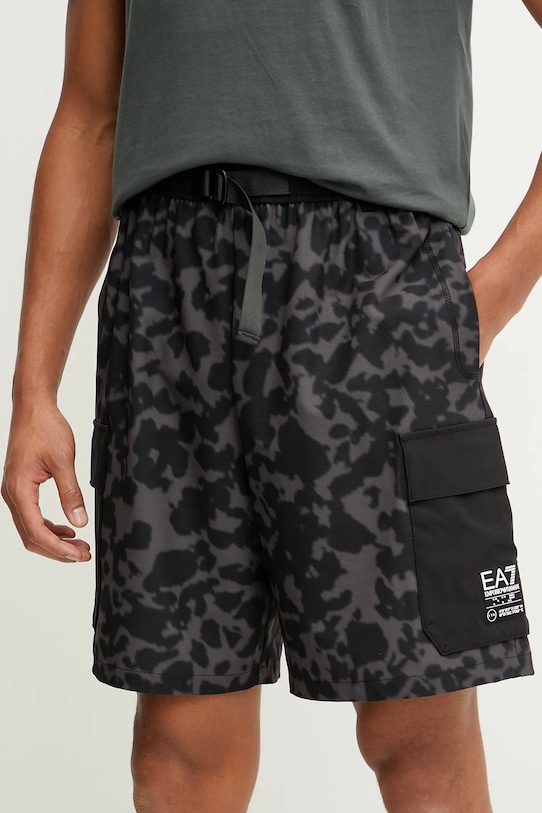 

Шорты Ea7 Emporio Armani, коричневый