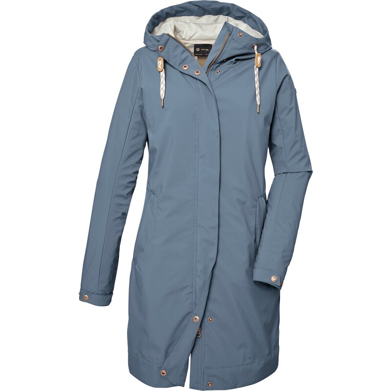 

Mantel gs 16 wmn sftshll prk G.I.G.A. Dx By Killtec, цвет rauchblau