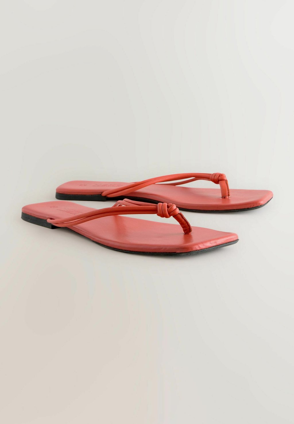 Сандалии с Т-образной застежкой STANDARD WIDE FIT-FOREVER COMFORT KNOTTED TOE Next, оранжевый — фото 2