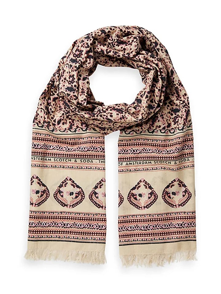 

Шарф Scotch & Soda, цвет sand/rosa