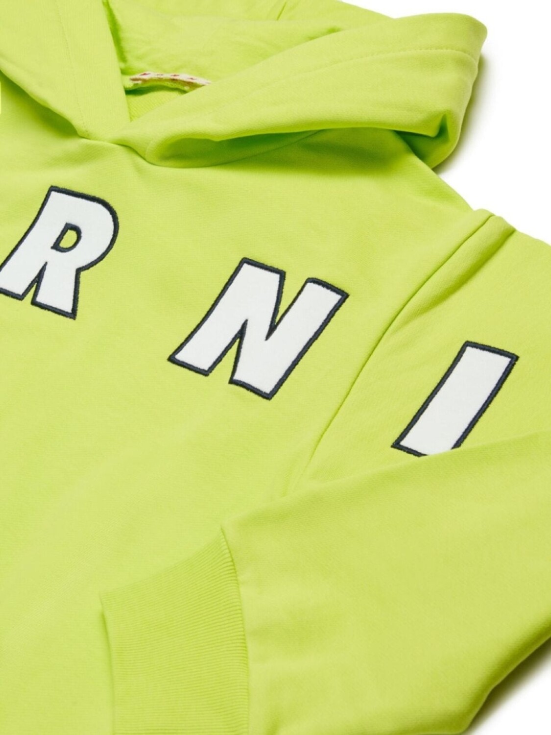 

Marni Kids хлопковая толстовка с логотипом, зеленый