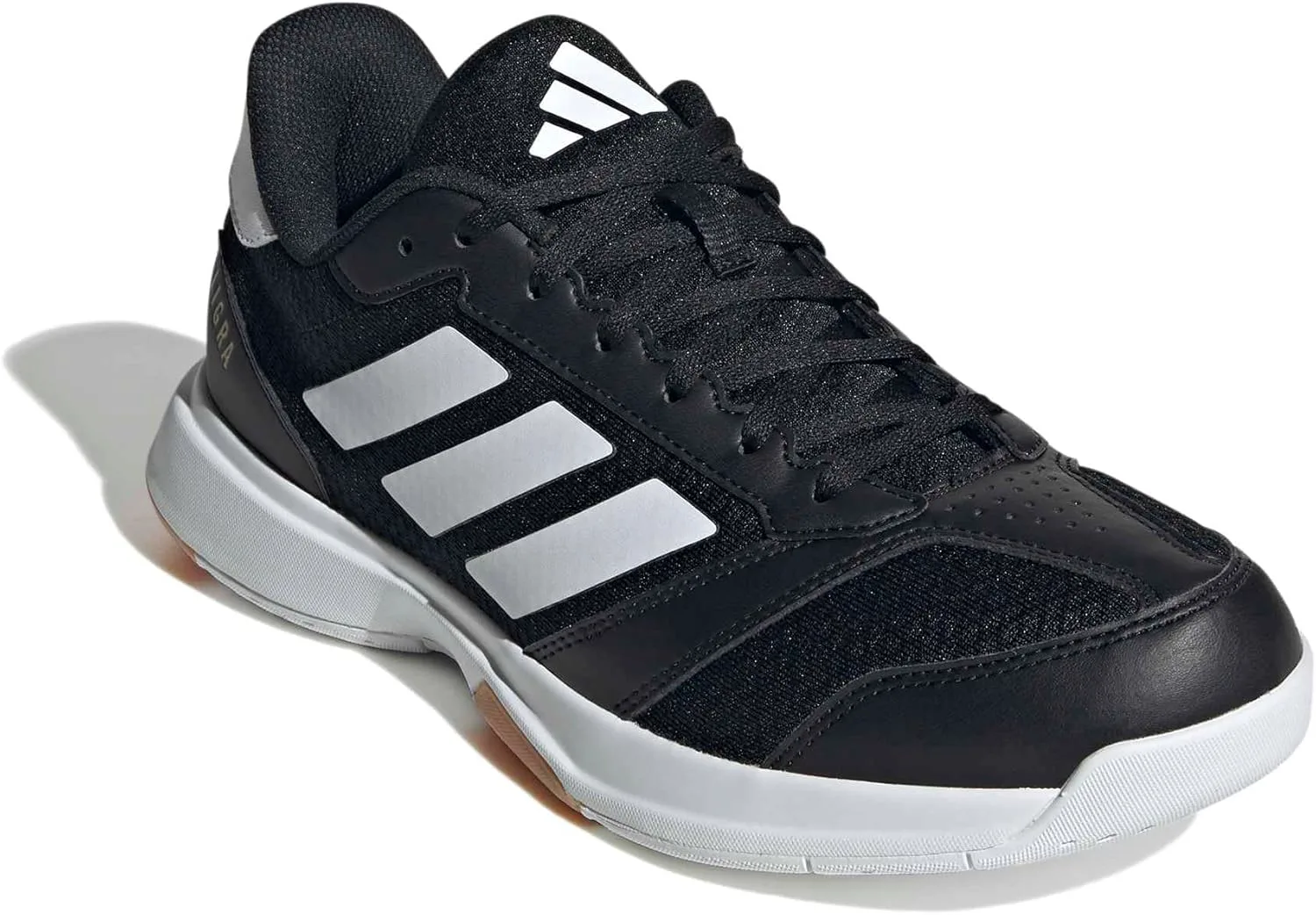 Мужские кроссовки Adidas Ligra 8 для зала, черно-белый — фото 3