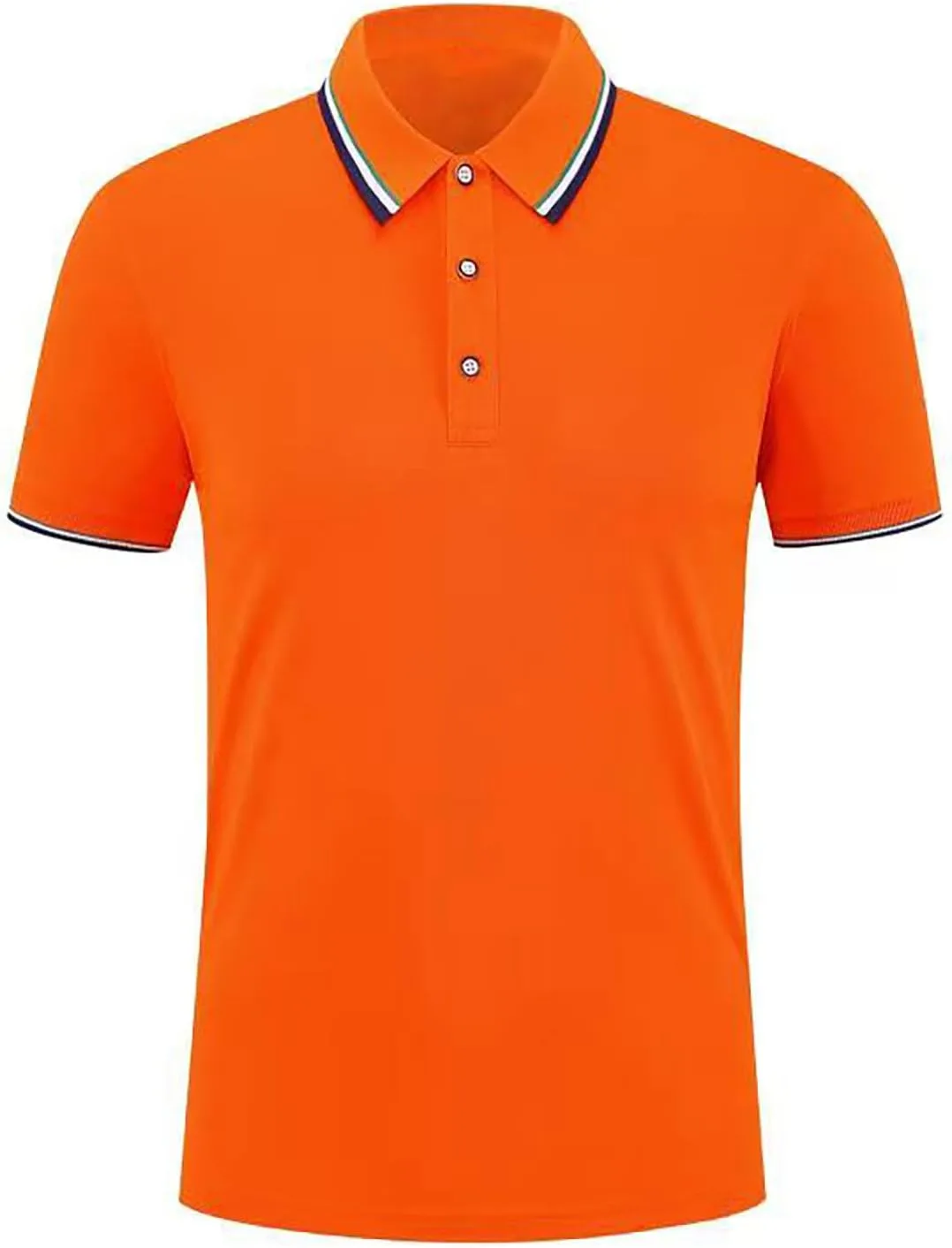 

Мужская поло с коротким рукавом, классическая, влагоотводящая