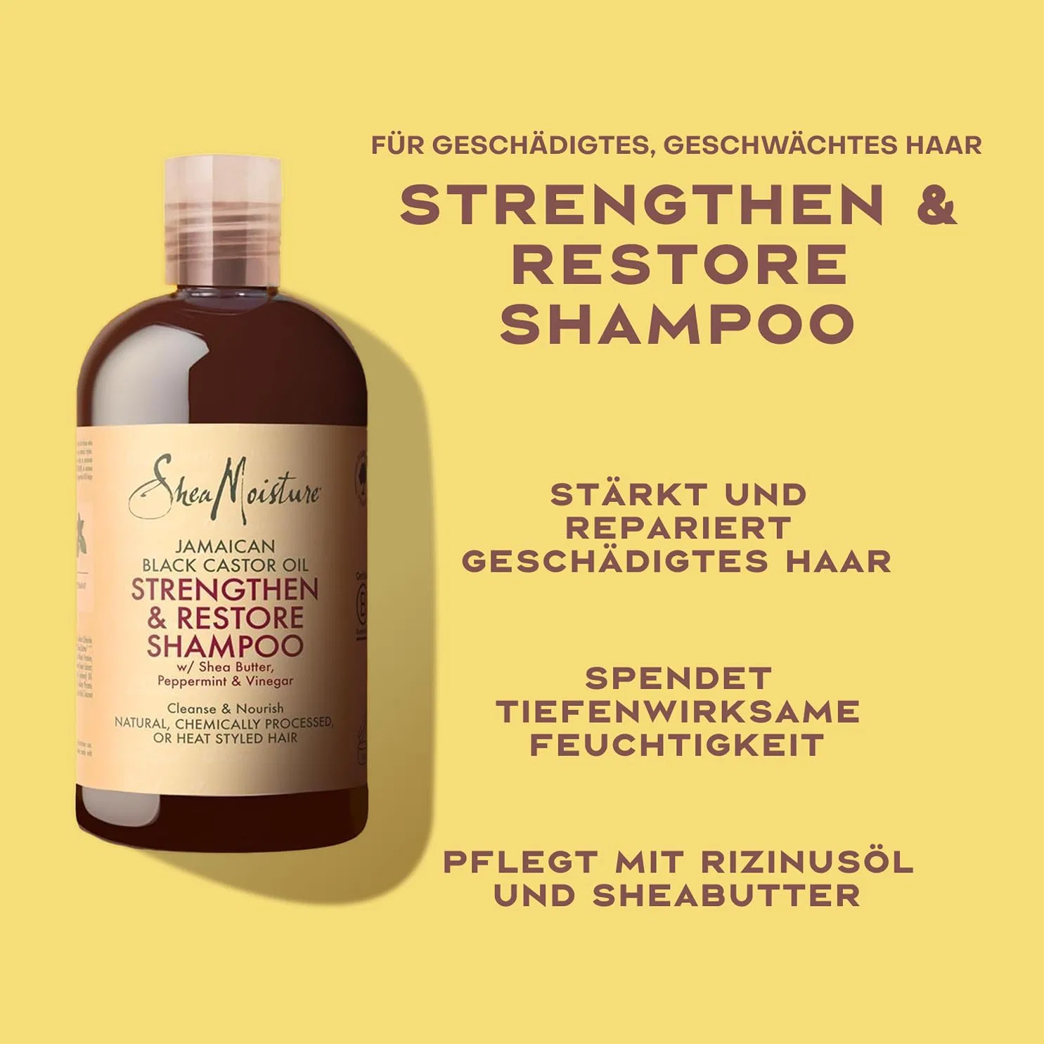 Набор шампунь и кондиционер с маслом черного касторового масла от SheaMoisture Shea Moisture, 5.) Shampoo & Conditioner — фото 2