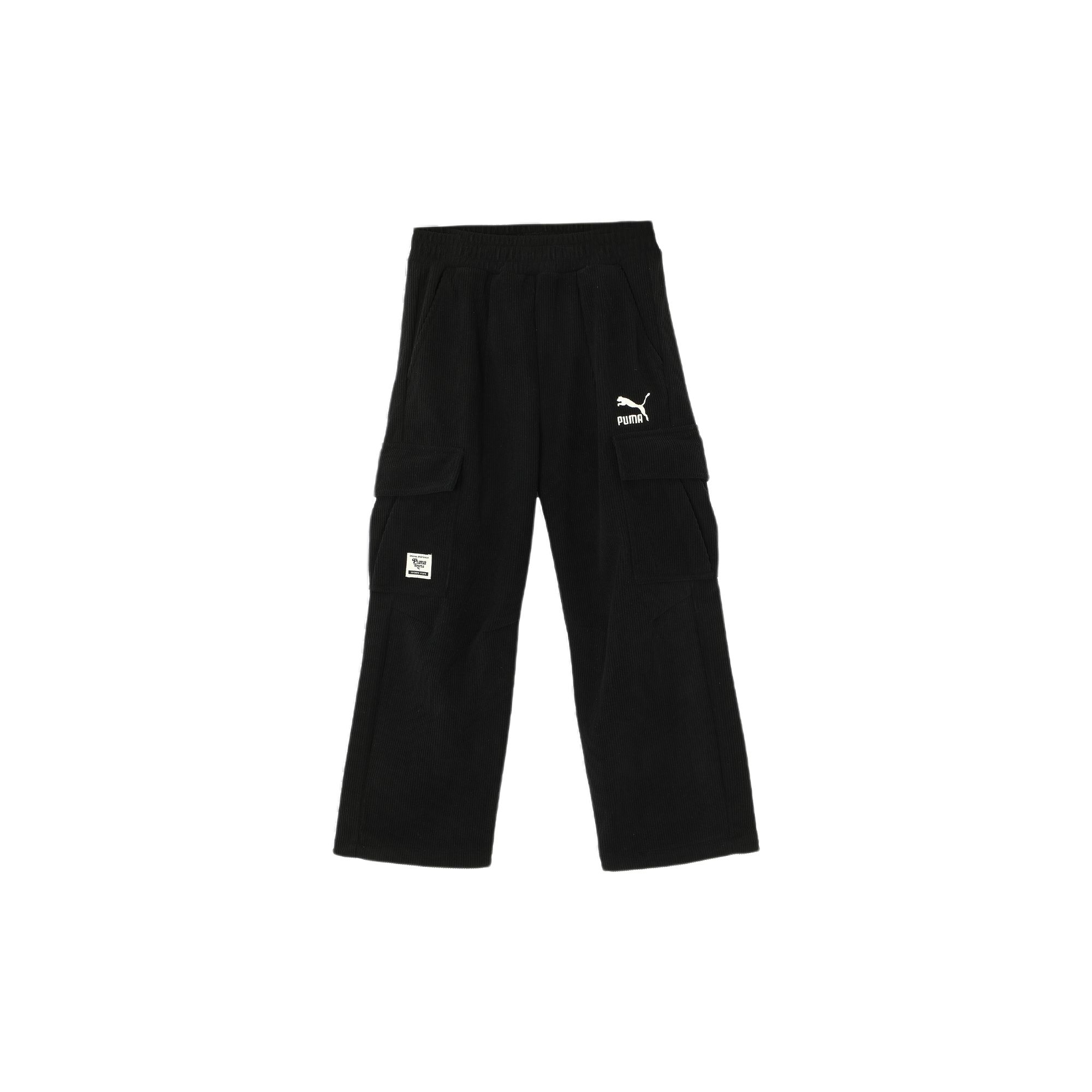 PUMA Спортивные штаны CARGO STRAIGHT LEG Black для детей — фото 3