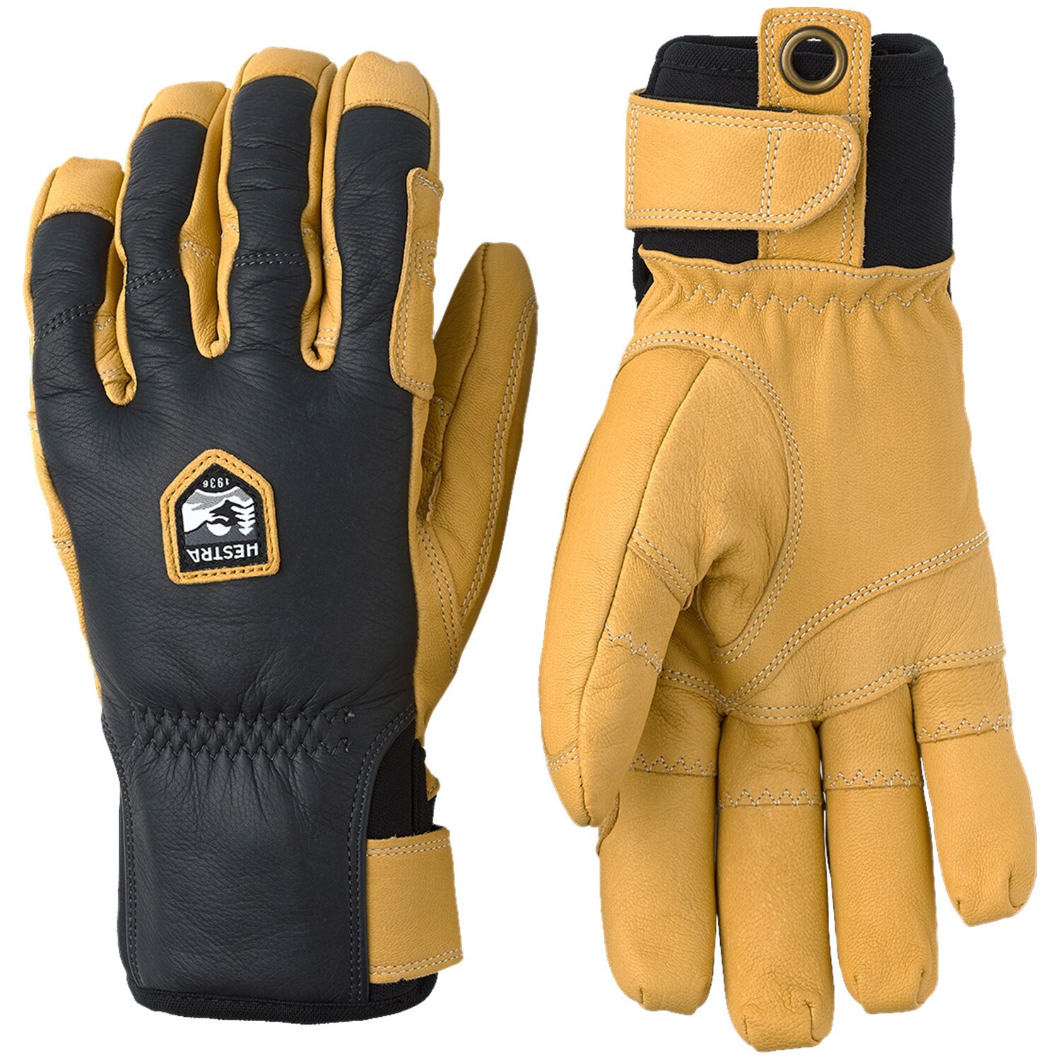

Перчатки Hestra Ergo Grip Incline, цвет Grey/Natural Yellow