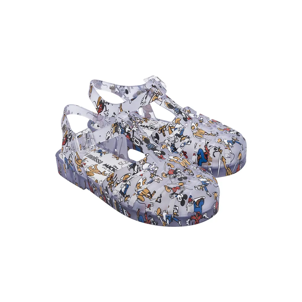 

Сандалии Melissa Mini Possession Print + Mickey And Friends, прозрачный